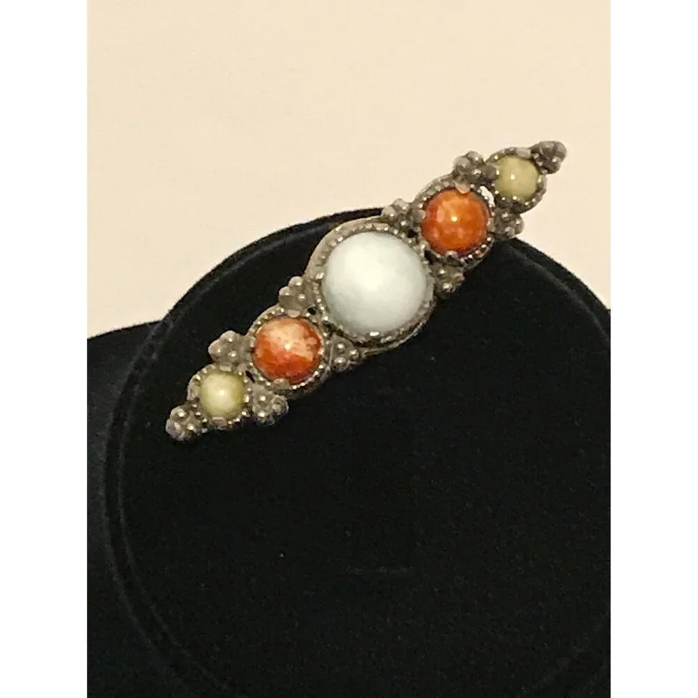 Vintage Cabochon Brooch